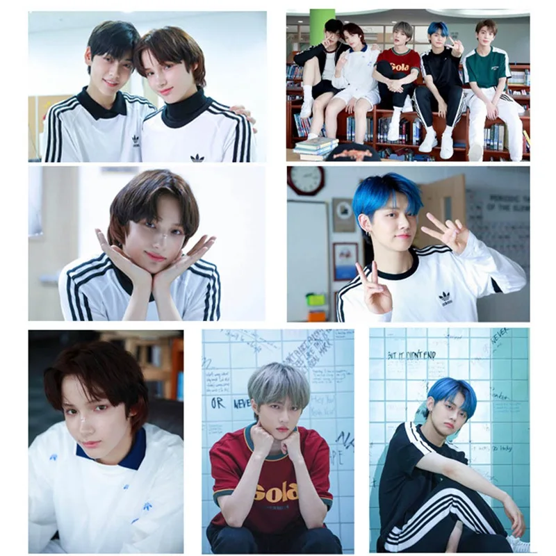 Kpop TXT The Dream Chapter: Звездный автограф фотобумага фото карты 19 шт./компл