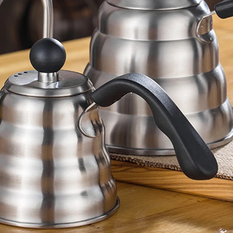 Stainless Steel Coffee Drip Gooseneck Kettle Pot Teapot Kettle Tea Maker Hight Quality Bottle Kitchen Accessorie
