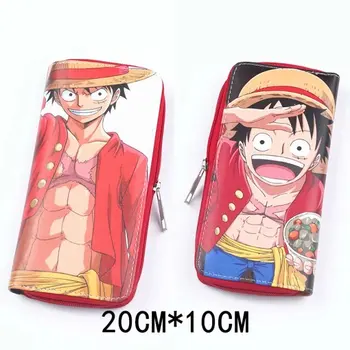 

Anime One Piece Clutch Wallet Stundents Boy Girl Long Card Holder Case Purse Leather Wallets