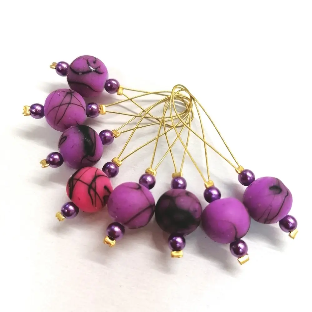 Markers for knitting on a rope set of 8 pieces | Дом и сад