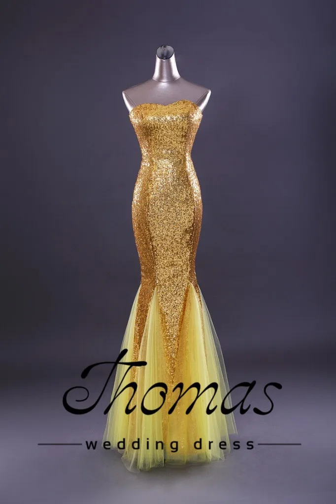 Frete grtis senhoras sexy' querida sereia tule lantejoulas longo vestido de noite formatura vestido