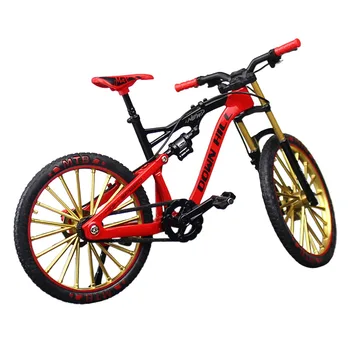 

1:10 Children Toy Zinc Alloy Crafts Ornament Free Standing Figurine Bike Model Home Decor Photography Props Window Display
