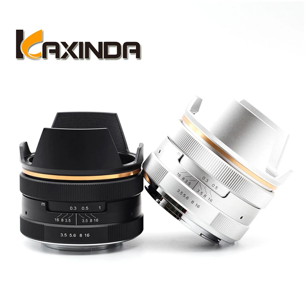 

Kaxinda 14mm f/3.5 Wide Angle Manual Prime Lens for Sony Fujifilm Olympus Canon Panasonic Mirrorless Camera