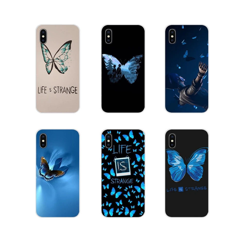 Прозрачный чехол из ТПУ со странной бабочкой для Huawei G7 G8 P8 P9 P10 P20 P30 Lite Mini Pro P Smart Plus