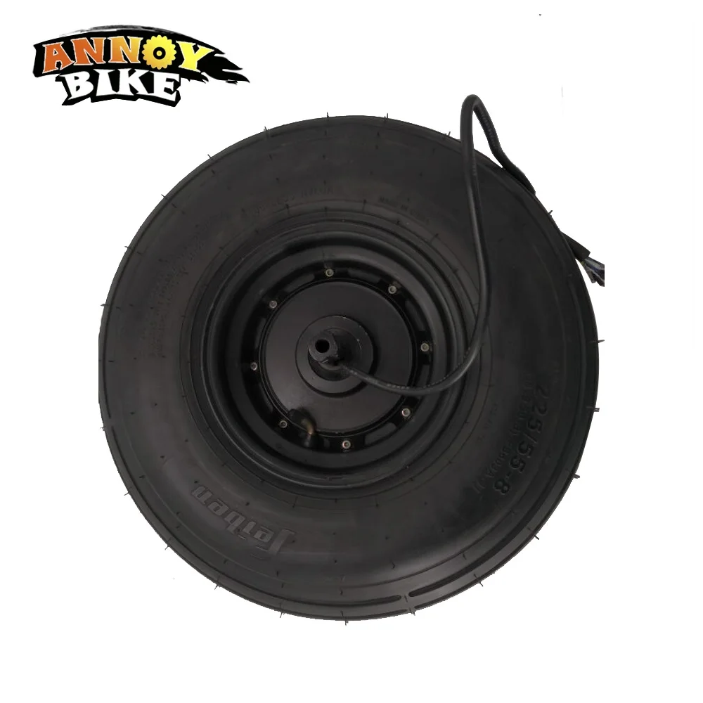 мотор колесо электромотоцикл 60V1000W 225/55 8 шин вакуумная шина для электрического