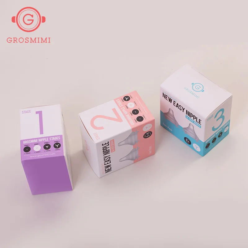 

Gro Mimi groimi Pacifier Accessories 1-3 Stages A Box 2-Pack