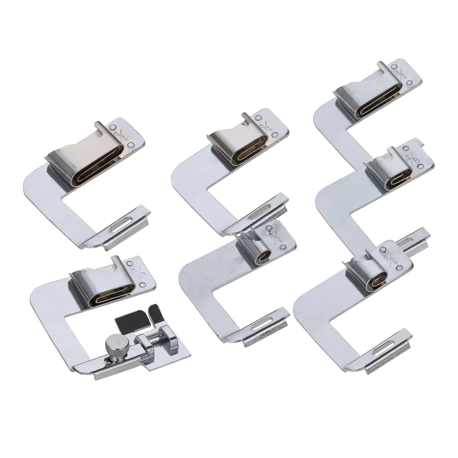 1pc 6-25mm Household Sewing Machines Rolled Hem Foot Presser Foot For  Butterfly, Brother,Singer, Janome, Kenmore Sew Accessories