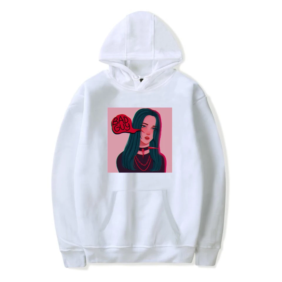 Billie Eilish, Толстовки, Толстовки большого размера, повседневные мужские уличные пуловеры, одежда с длинным рукавом, толстовки в стиле хип-хоп, толстовка, Прямая поставка