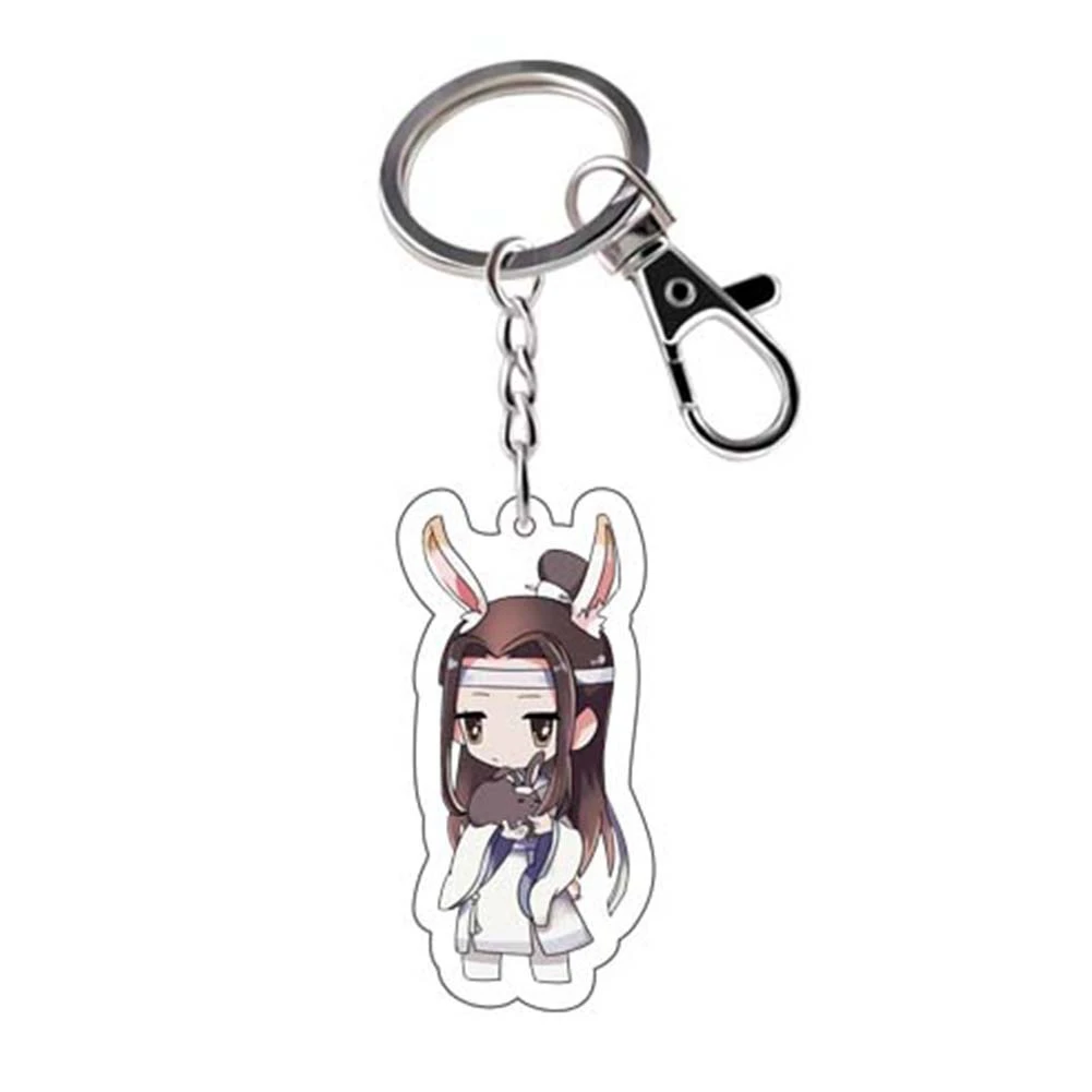 Fujoshi Grandmaster of Demonic mo dao zhu shi Weiwuxian Lan Zhan Portachiavi Брелок с подвеской брелок