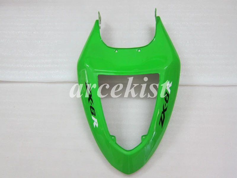 ABS пластик Полный обтекатели комплект подходит для Kawasaki ZX6R 2005 2006 ZX-6R 05 06 Ninja 636 Кузов Набор матовый черный зеленый