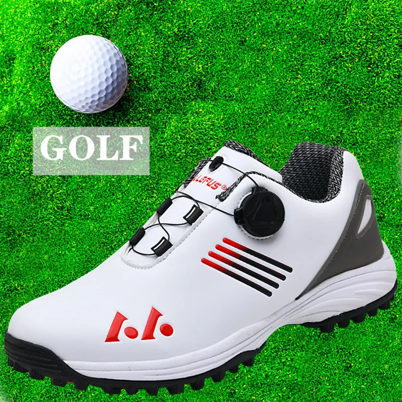 

New Men's Professional Golf Shoes Outdoor Sports Shoes Golf Training Shoes White Trainer Shoes for Men Mens Golf Shoes