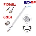 5.8 DBi Helium Hotspot HNT Miners Antenna 860-930MHZ LoRa Antenna Fiberglass Aerial Kit With 1Meter Low Loss RG142 Cable fiberglass antenna kit for helium hotspot