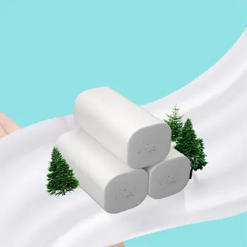

Toilet paper coreless web Household paper towels 4 layers 12 rolls of soft C6UB