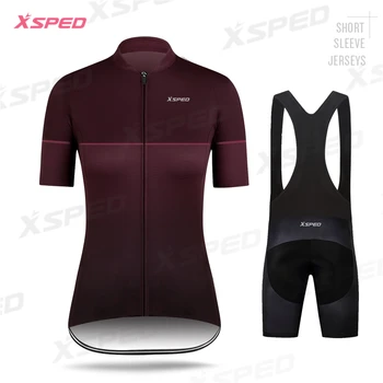 

Women Cycling Clothing Bicycle Short Sleeve Jersey Set Female MTB Uniform Ropa Ciclismo Girl Road Bike Cycle Fashion Leisure Kit
