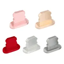 Заглушка для защиты мобильного телефона от пыли металлический интерфейс передачи данных протектор кабеля интерфейс протектор для iPhone X/8 plus/7/6s