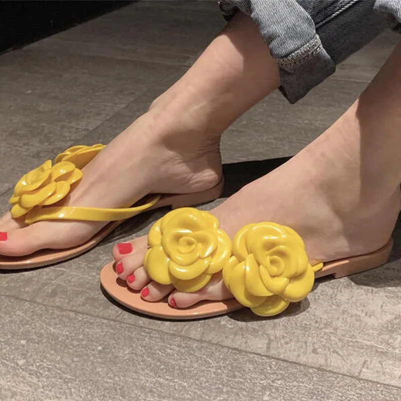 Melissa/2020 г. женские пляжные шлепанцы Melissa на плоской подошве удобная летняя мягкая
