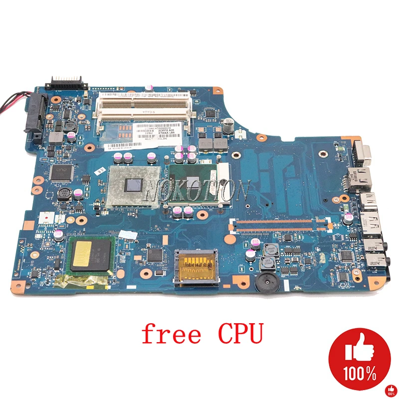 NOKOTION для ноутбука TOSHIBA Satellite L500 L505 Материнская плата DDR3 KSWAA LA-4982P K000092180 K000092150 GL40 17