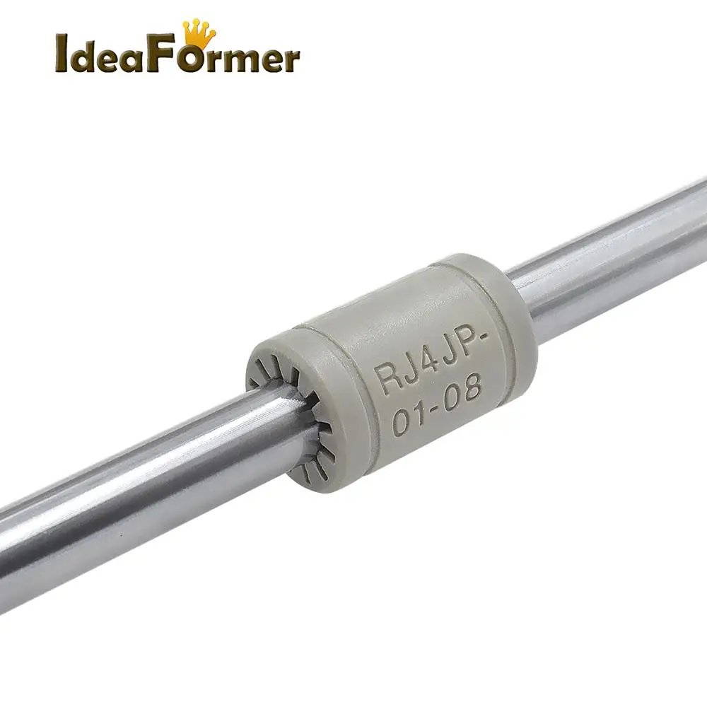RJ4JP 01 08 10 шт. пластиковые LM8UU 8 мм линейные шарики baearing втулка для 3D принтера cnc Reprap