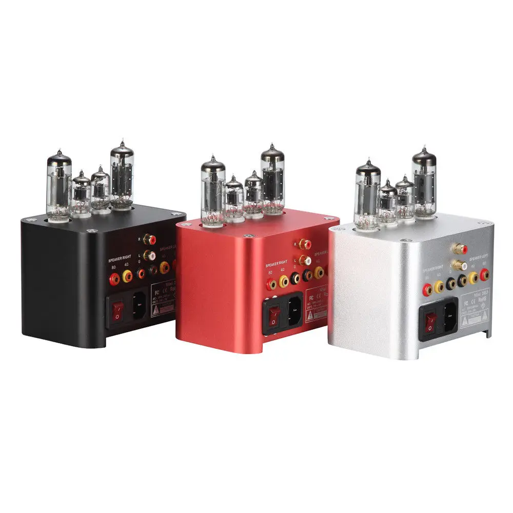 Douk Audio Mini 6J1+6P1 Vacuum Tube Amplifier Stereo HiFi Desktop Power Valve 3W+3w|Усилители мощности| |