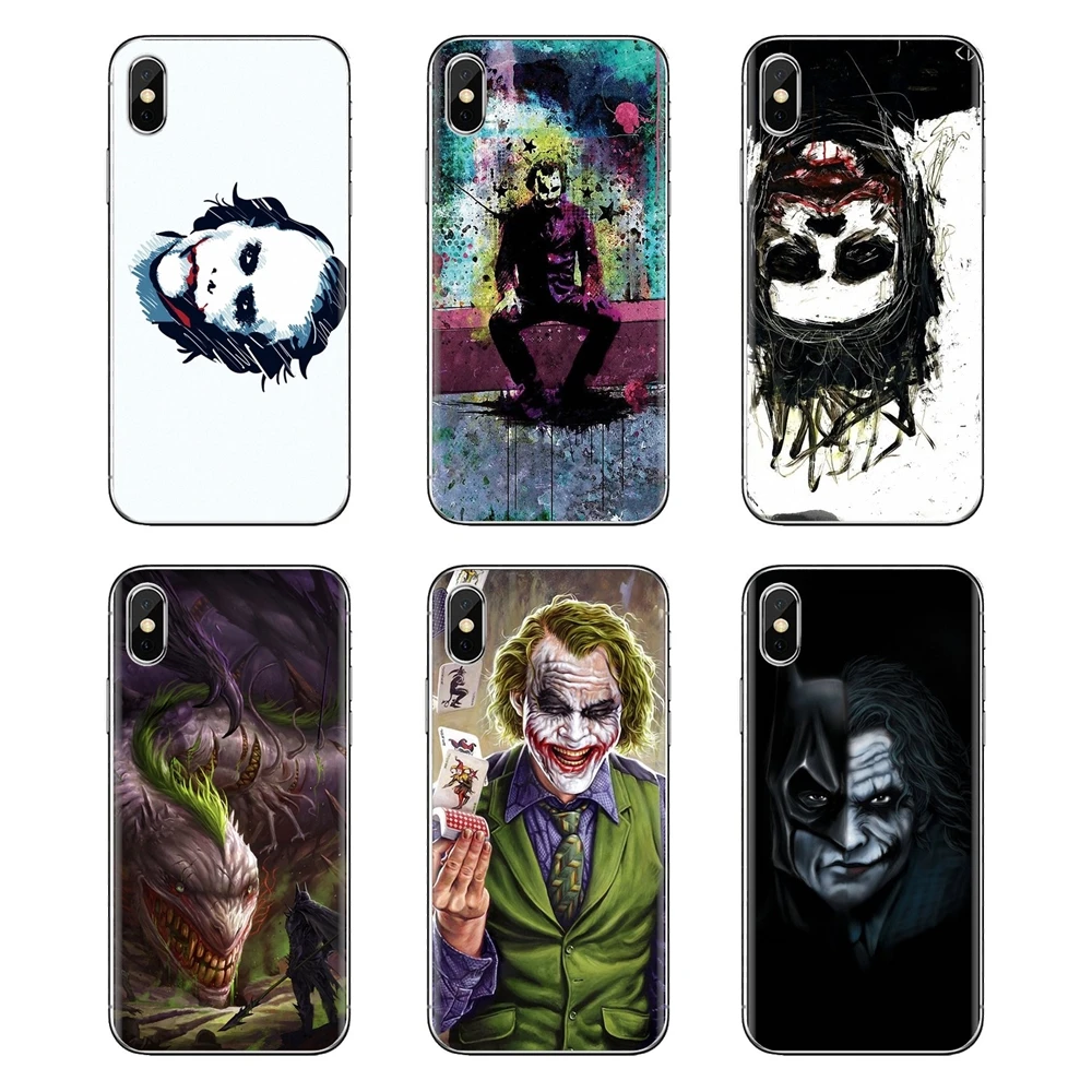 Бэтмен Джокер убийца для samsung Galaxy S2 S3 S4 S5 MINI S6 S7 edge S8 S9 Plus Note 2 3 4 5 8 Coque Fundas TPU Чехлы |
