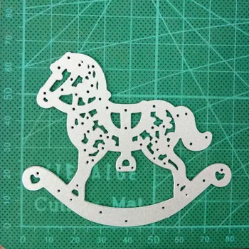 

66*80mm Horse Animal Craft metal cutting dies cut die mold card frame Scrapbook paper craft knife mould blade