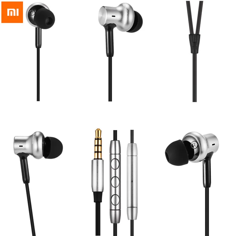 Оригинальные наушники Xiaomi Mi Hybrid Pro HD с микрофоном и шумоподавлением гарнитура для