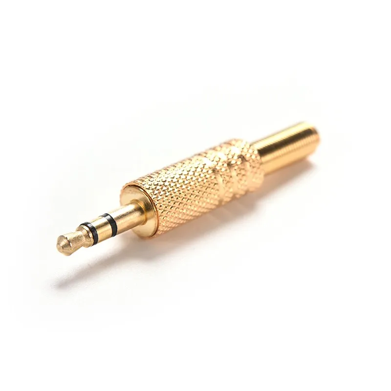 5pcs 3.5mm Stereo Audio Jack Plug Mini 1/8Inch Jack Plug