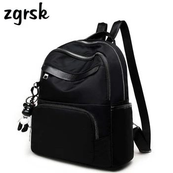 

Ladies School Backpack Brand Black Preppy Style Fashionable School Bags For Teenage Girls Back Pack Student Bag Schoolbag