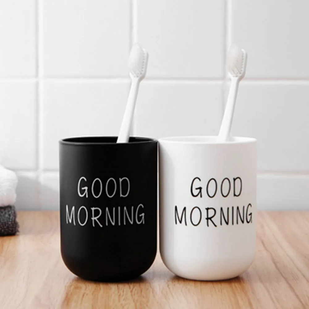 Очки для воды простая Скандинавская ветрозащитная чашка с надписью Good Morning