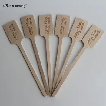 

100 Personalized Bride and groom name Drink Stirrers Cocktail Stirrers Wooden coffee sticks Wedding Cake Topper Decoration