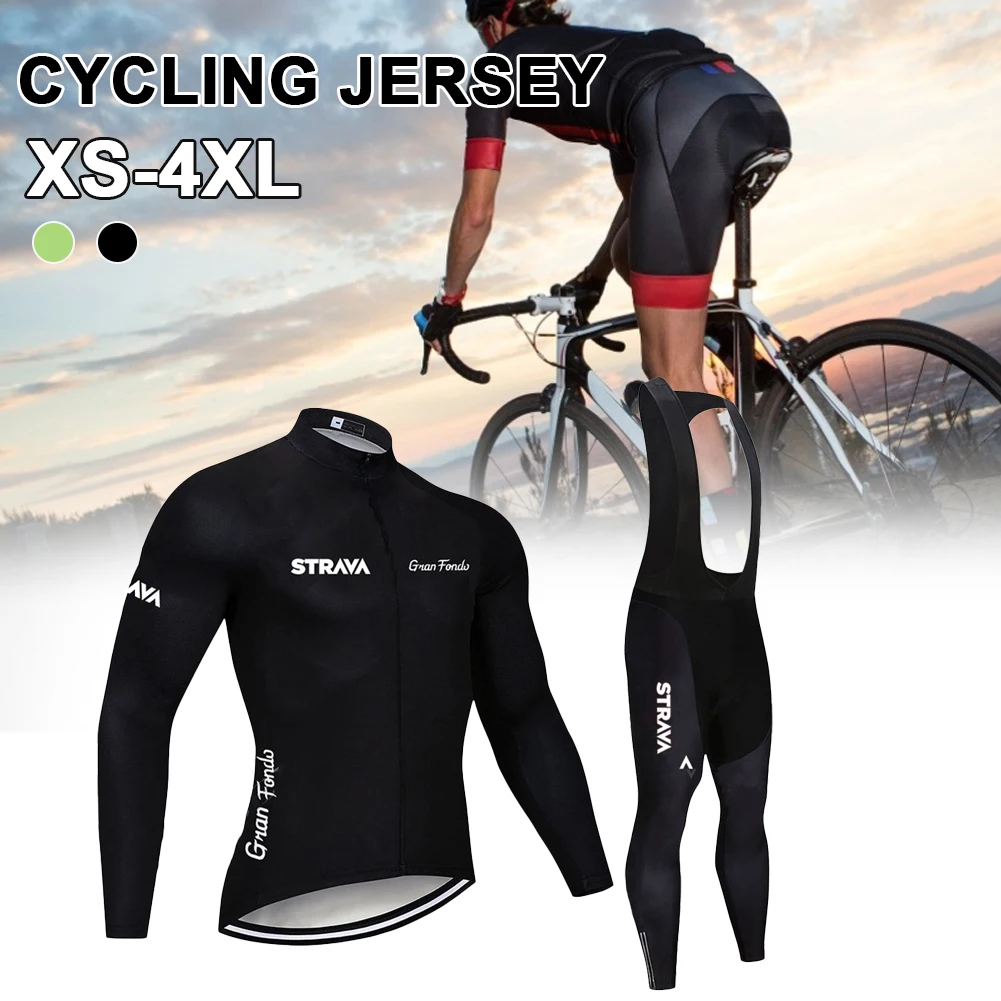 

Cycling Jersey Set Autumn Bicycle Clothing Maillot Ropa Ciclismo MTB Bike Long Sleeve Cycling Clothes Sportswear Suit
