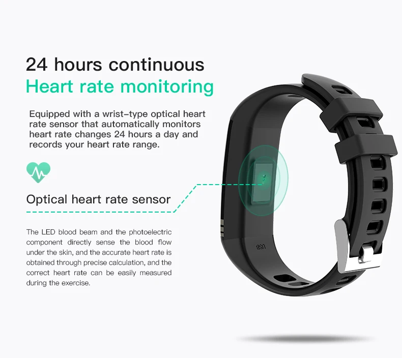 G26 Pro цветной экран Смарт-Браслет фитнес-часы трекер активности водонепроницаемый смарт-браслет измерения артериального давления