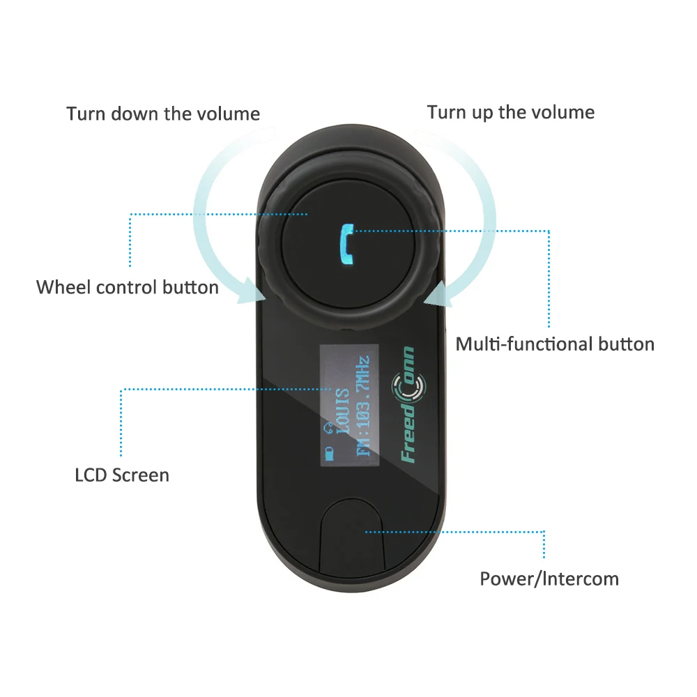 QPLOVE 2 шт Freedconn tcom sc шлем гарнитура мотоцикл bluetooth домофон с ЖК-экраном мягкий микрофон 800 м расстояние разговора