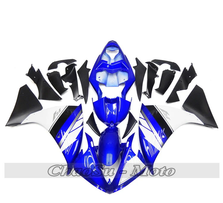 2 Красный комплект синих обтекателей YZF-R1 2009 2010 2011 2012 полный чехол ABS рамка для литья под давлением для YAMAHA YZF-R1 09-10-11-12 - Цвет: 2