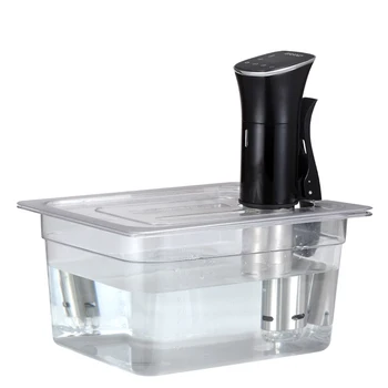 

New Vacuum Slow Powerful Immersion Food Cooker 1800W Powerful Immersion Circulator - LCD Digital Timer Display Stainless Steel