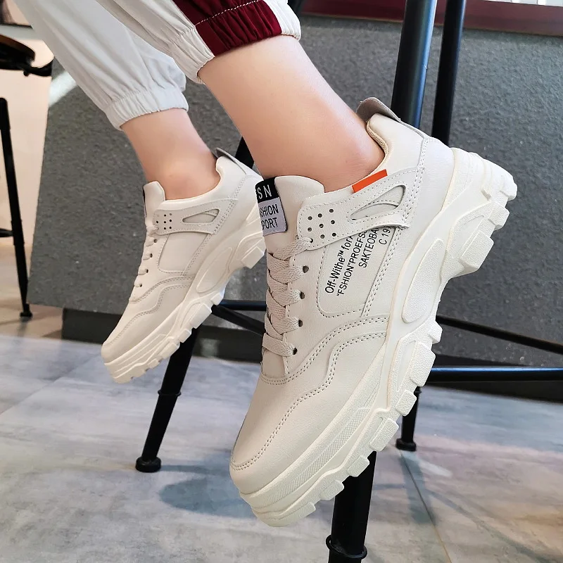 

2019 New Style Autumn Students Trendy Shoes Korean-style Men Versatile MEN'S Shoes Trend Running Textile Class Skate Shoes Unive