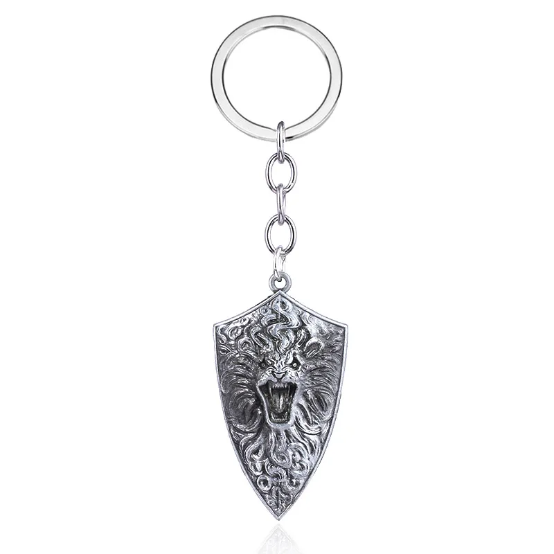 

Game Dark Souls Keychain Crest IRE Shield Key Chains for Men Keyring Jewelry