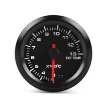 Автомобильный Универсальный термометр для выхлопных газов 52 мм, указатель для гоночных автомобилей, модификация деталей, инструмент, датчик температуры CS