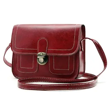 

Fanspack Women's Small Square Bag Lady Shoulder Bag Fashion Vintage Flap Cover Shoulder Purse Crossbody Purse For Women Ladies