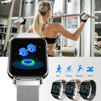 

Y6 Pro Bluetooth Sports Smart Watch Bracelet Fitness Activity Tracker Jogger Calorie Counter