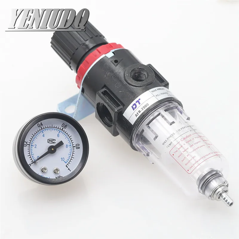 Afr-2000 1/4 Pneumatic Filters AFR2000 Filter for Air Compressor Moisture Separator Pressure Regulator Oil Water separators Unit