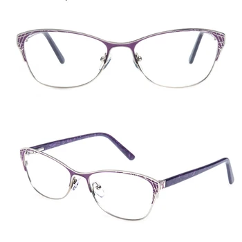 

Embossed Metal Decoration High Quality Metal Stainless Steel Eyewear Optical Frame Wholesale
