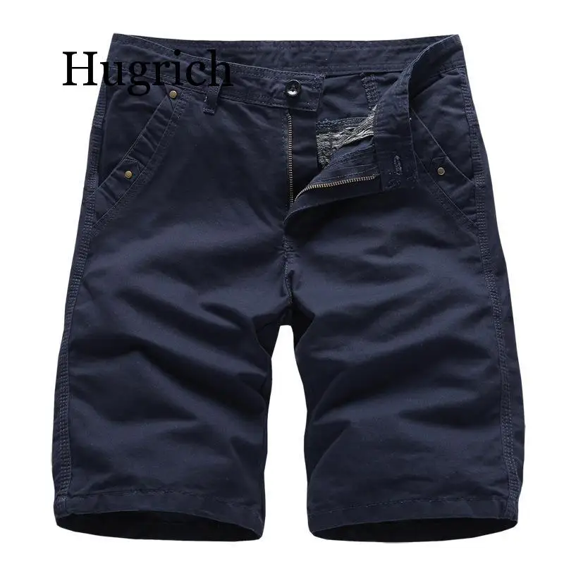 Brand New Mens Cargo Shorts 2020 High Quality Black Military Short Pants Men Cotton Solid Casual Beach Shorts Men Summer Bottom