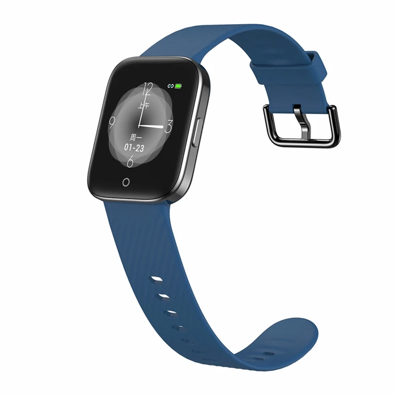 X2 Smart Watch for Men Women IP68 Waterproof Smart Band Heart Rate Fitness Tracker Smart Wristband Bluetooth Smartwatch Blue