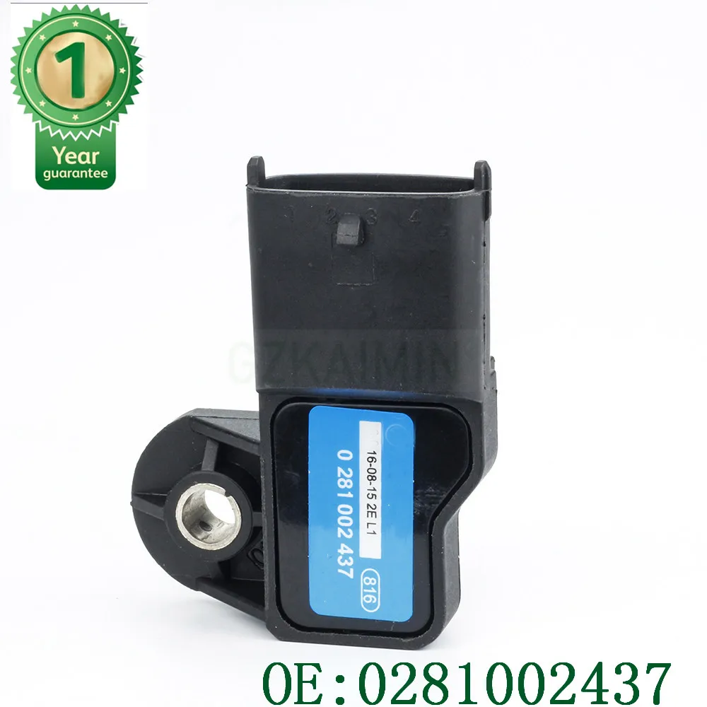 Buy HIGH QUALITY Manifold Absolute MAP Pressure Sensor OEM 93171176 0281002437 FORGM ALFA ROMEO FIAT