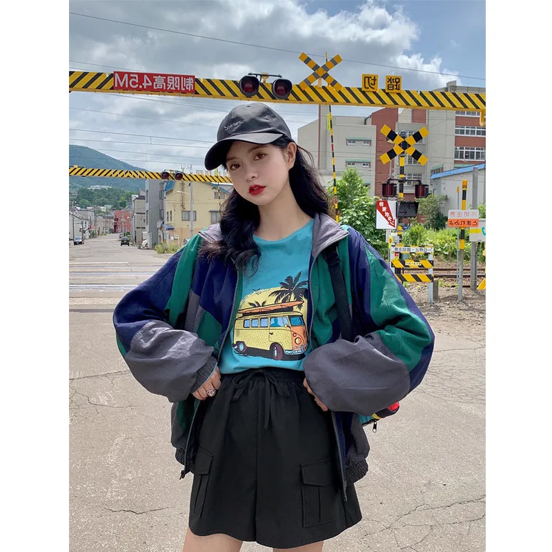 

Online Celebrity-Baseball Uniform Coat Women's 2019 New Style Summer Sun Protection Clothing Versatile Korean-style Loose-Fit Sp