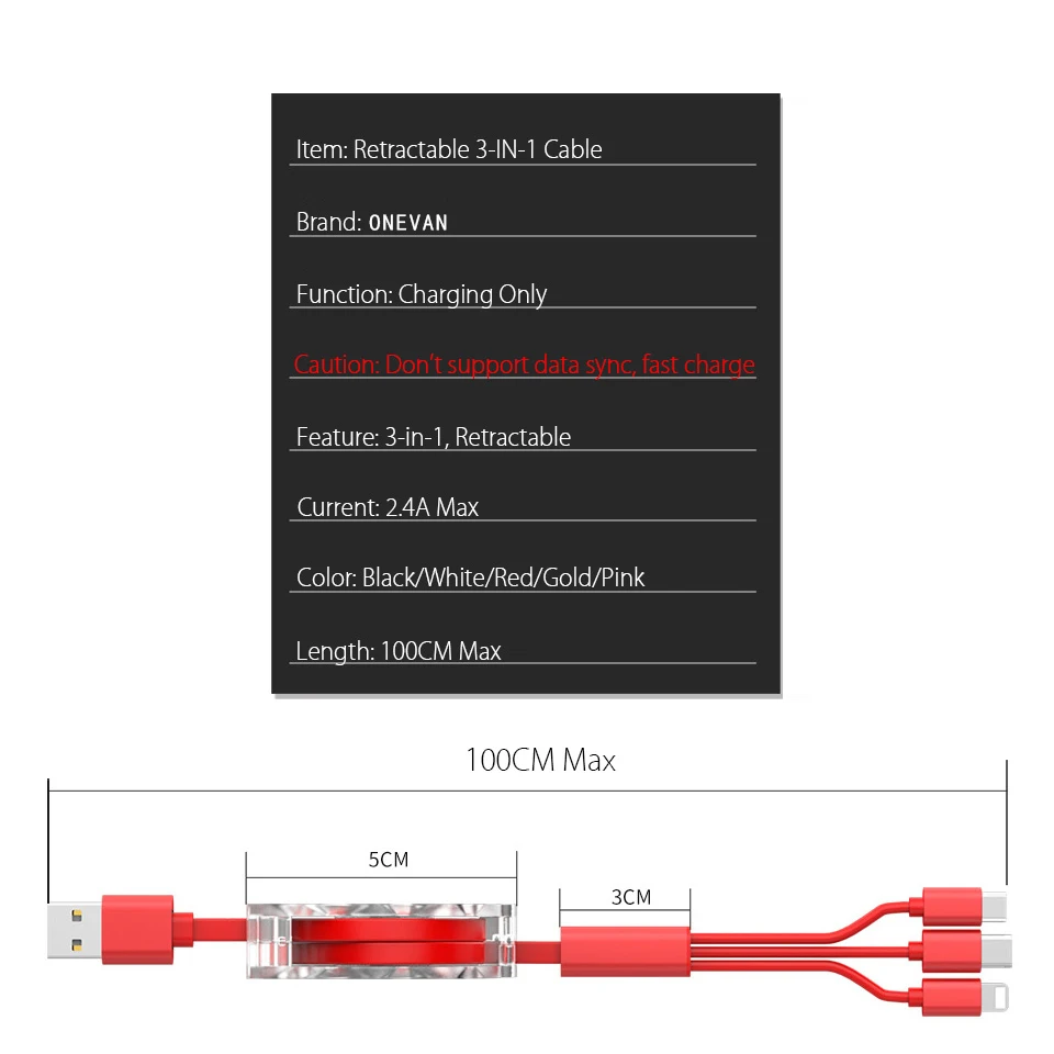 3 в 1 Выдвижной mi cro USB зарядный кабель мульти зарядный кабель USB C type-c универсальный кабель Шнур для Xiaomi mi 9 8 samsung кабель