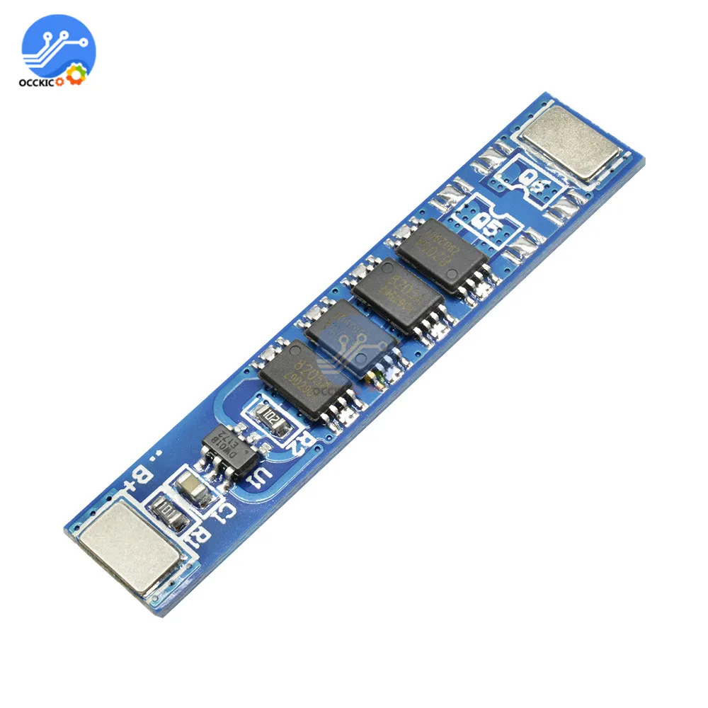 5 шт./лот BMS 1S 5A 10A 15A 3 7 V 3MOS 4MOS 6MOS 18650 Защитная плата для зарядки литиевой батареи 16850