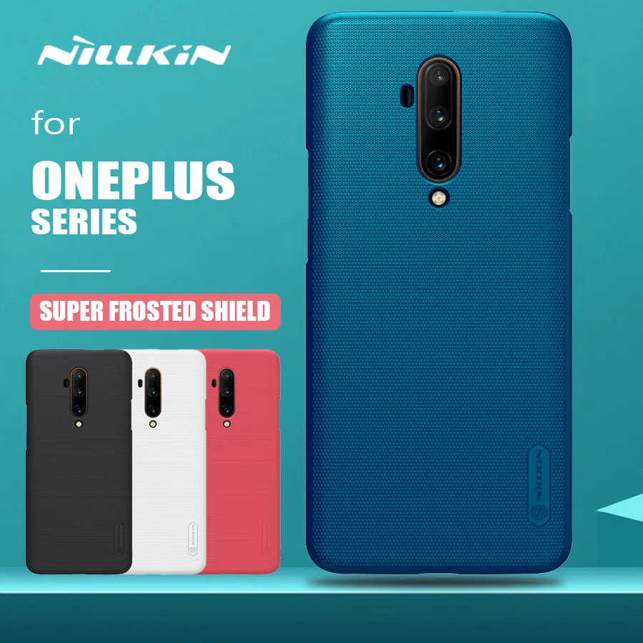 Для Oneplus 7T 7 Pro чехол Nillkin Super Frosted Shield Жесткий ПК Тонкий чехол-накладка для OnePlus 7T 7 Pro 6 6T 5 3 5T чехол для телефона