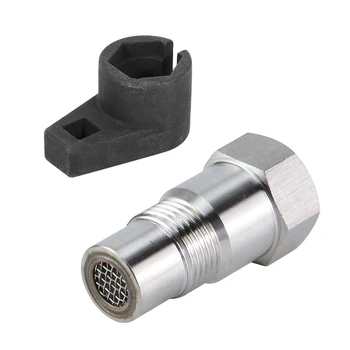 

1pcs Car Repair 22mm 3/8 Inch Oxygen Sensor Wrench Offset Removal Socket Tool & 1Pcs Oxygen O2 Sensor